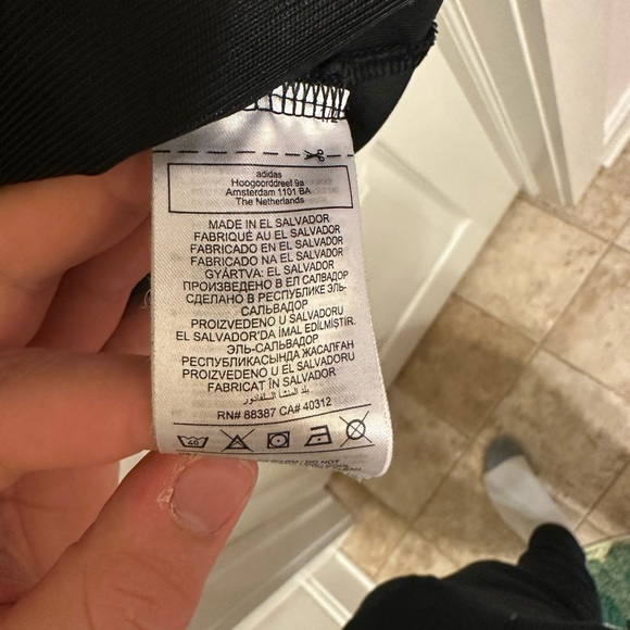 Adidas Black Primegreen 2XL Jacket - Picture 4 of 4